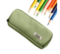 Estuche Grande para lápices, Estuche Especial portátil - Estuche con Compartimentos, Material Escolar, Estuche para Estudiantes, Verde, Ver descripción, Ver descripción