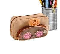 Estuche Grande para Lápices Organizador de Material Escolar con Cremallera | Organizador de Material de Escritorio Para Gomas De Borrar Reglas Aseo Niños Adolescentes Estudian