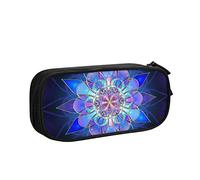 Estuche grande para lápices, rectangular, diseño de flores, duradero, con gran capacidad, bolsa de papelería minimalista para la escuela y, color, 5.0cm*10.5cm*20.5cm, Estuche para lápices