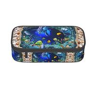 Estuche grande para lápices Red Lips Getting Ready to Kiss A Frog para niñas y niños, estuche estético con múltiples compartimentos para adultos, organizador de oficina práctico para niños, adolescent