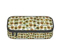 Estuche grande para lápices Red Lips Getting Ready to Kiss A Frog para niñas y niños, estuche estético con múltiples compartimentos para adultos, organizador de oficina práctico para niños, adolescent