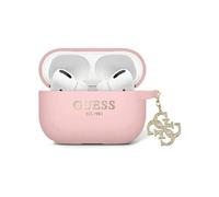Estuche Guess AirPods Pro 2 GUAP2LECG4P, Rosa - Colgante de silicona con purpurina