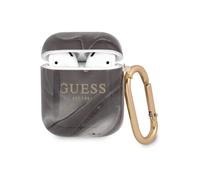 Estuche Guess Marble Design Negro - Para AirPods