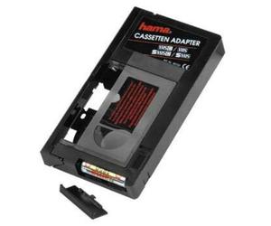 Estuche Hama para VHS-C/VHS Negro 1 pieza