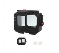Estuche impermeable de 80 m con marco de aluminio, carcasa protectora para buceo subacutico para GoPro12/11/10