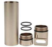 Estuche Impermeable de Aleación de Aluminio, Contenedor de Supervivencia Exterior, Botella Seca Tamaño L, Ligero y Duradero - Alta Resistencia, Diseño Portátil, Ideal para (Arena)