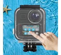Estuche Impermeable para Cámara de Acción, Carcasa Protectora Táctil de Buceo de 20m para Gopro MAX
