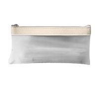 Estuche Lápices - Estuche para Lápices | Carcasa Transparente Para Bolígrafos Y Bolígrafos, Grandes Bolsas De Cosméticos De Gran Capacidad, Material Escolar Para Adolescentes, Mujeres Y Niños, beige