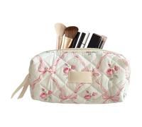 Estuche Lápices Floral - Estuche Con Cremallera Estampado Floral Para Mujeres | Neceser Bonito Y Organizador De Utiles Para Adolescentes Jovenes Y Estudiantes - Para Escuela Universidad Mujeres Y Nina