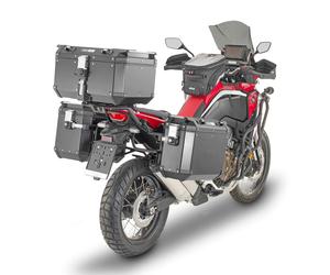 Estuche lateral GIVI Portador ONE-FIT MONOKEY®CAM para CRF1100L Africa Twin (20-21)