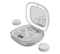 Estuche Limpiador De Lentes De Contacto - Máquina Portátil de Limpieza Ultrasónica para Lentillas,Dispositivo Recargable para Cuidado Diario de la Visión para Viajes Vacaciones Interiores