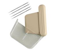 Estuche magnético para agujas de bordar, para agujas de coser, organizador de almacenamiento de puntos de cruz, contenedor magnético para alfileres, soporte para el hogar, dormitorio, suministros