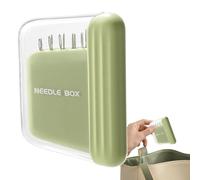 Estuche Magnético Portátil Para Agujas De Coser, Estuche Con Agujas Para Guardar Agujas De Bordar, Caja De Almacenamiento Para Guardar Alfileres De Coser, Organizador