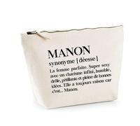 Estuche Manon Definition | Bolsa de aseo de maquillaje Idea Bolsa de regalo
