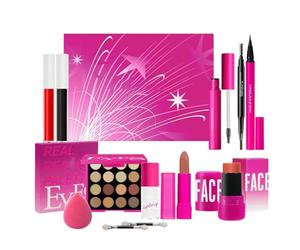 Estuche Maquillaje - Kit Inicial Cosmético, Conjunto Completo Resistencia Duradera al Sudor | Maletín Belleza para Principiantes, Niñas, como Regalo Navidad y Cumpleaños