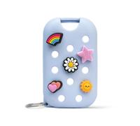 Estuche Mist de edicin limitada Touchland x Crocs 1 fl. ONZ. Elegante accesorio en spray desinfectante para manos con 5 dijes Jibbitz y llavero