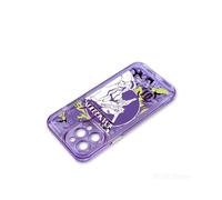 (Estuche morado claro) NEON GENESIS EVANGELION EVA-01 Funda para iPhone 14, 13, Pro Max, 12, 11, X,