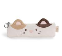 NICI- Estuche mymochi Gata Angy de 20 x 6 cm, marrón, de Peluche Suave, para niñas y Mujeres, para el Colegio, la Oficina o el Maquillaje, 61817, Color