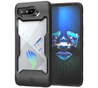 Estuche Nakedcellphone Showcase Series compatible con ASUS ROG Phone 5 / ROG 5 Pro/ROG 5 Ultimate, carcasa h brida de TPU resistente en negro mat