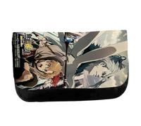 Estuche Neceser DE Lona mushoku Tensei Serie Anime rudeus greyrat Unisex Negro Bolsa Aseo Multiusos