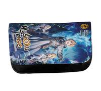 Estuche Neceser DE Lona mushoku Tensei Serie Anime Ultima Temporada Manga Unisex Negro Bolsa Aseo Multiusos