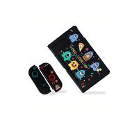 Estuche negro creativo Little Monster para consola de juegos Nintendo Switch NS Joy Con Controller Shell suave