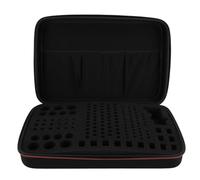 Estuche Organizador de baterías de Gran Capacidad, Bolsa Impermeable para Transportar baterías AA, AAA, C, D, 9 V y 3 V de Litio, con probador, Fabricado en Material EVA a Prueba