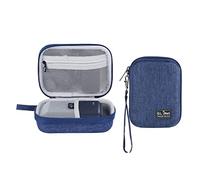 Estuche Organizador de Dispositivos para GL-AXT1800/ MT1300/ SFT1200/ E750, Cargadores, Cables y Accesorios, Estuche Resistente y Duradero, Bolso de Mano EVA, antigolpes, Resistente al Agua (Blue)