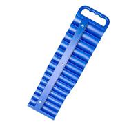 Estuche organizador de llaves de vaso resistente para 1/5.1 cm, 3/20.3 cm, 1/10.2 cm, diseño compacto, soporte de acceso sin esfuerzo