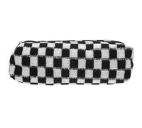 Estuche Organizador de Papelería para Lápices, Decoracion Colegio, Negro | Poliéster Lavable y Reutilizable, Cremallera Suave, Resistente al Desgarro, para Bocetos al Aire Libre y Exteriores