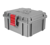 Estuche Organizador de Pilas AA/AAA Petg con 27 Compartimentos | Caja Sellada Transparente, Incluye Comprobador, para Viaje y Camping, Evita Movimiento y Desgaste