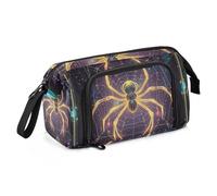 Estuche organizador de tarot de gran capacidad, estuche multifuncional para pinceles y lápices para niños, suministros escolares