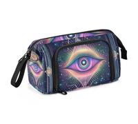 Estuche organizador de tarot espiritual de gran capacidad, bonito material escolar con ranura, estuche para lápices, cosméticos para niñas de secundaria