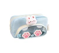 Estuche Organizador Estuche de Viaje con Diseño de Animales | Bolsa De Viaje Para Artículos De Aseo Para Gomas De Borrar Reglas Aseo Niños Adolescentes Estudiantes Mujeres