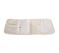 Estuche Organizador para Agujas de Tejer y Ganchillo, Bolsa de Almacenamiento Portátil, Tela Oxford, Plegable con Compartimentos para Accesorios de Tejido, Ideal para Viajes