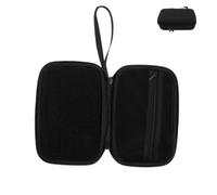 Estuche Organizador para Insulina Asa, EVA y compartimentos | Negro, 19,5x12,5x6cm, Capas Aislantes y Bolsillo de Malla, para Glucómetros y Accesorios