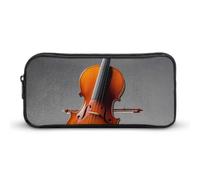 Estuche organizador para lápices con forma de modelo de violonchelo y gran