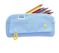 Estuche Organizador para lápices, Estuches con Cremallera, práctico Cierre de Cremallera, Impermeable, Reutilizable, para bolígrafos de Gran Capacidad para Escuela, Maquillaje, Arte, Viajes