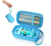 Estuche Organizador Rígido de EVA para Kit de Pluma 3Doodler Start+ con Ranura Personalizada y Bolsillos de Malla, Resistente a Golpes y Agua, Ideal para Pen, Filamento y Cargador USB para Viajes