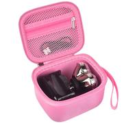 Estuche para afeitadora eléctrica Pitbull Pro de calavera, afeitadoras rotativas de viaje duro para hombres, afeitadoras de cabeza, recortadora de barba, caja de transporte con bolsillo de malla con