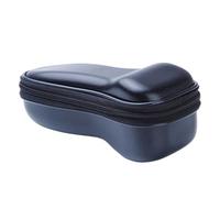 Estuche para afeitadoras eléctricas, caja de almacenamiento pequeña para viajes y uso al aire libre, con textura EVA a prueba de golpes, bolsa de almacenamiento portátil para afeitadora