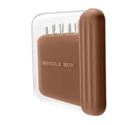 Estuche para agujas - Almacenamiento magnético de agujas | Organizador de costura Nee'le, de almacenamiento magnética con ranuras para tarjetas para alfileres, hogar, dormitorio, escuela, viajes