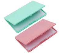 Estuche para agujas magnéticas, porta agujas magnético rectangular portátil, caja para de coser, suministros de costura para organizador de soportes de alfileres, 2 uds.