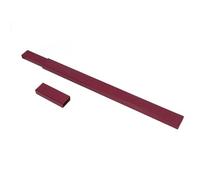 Estuche para Arco de Violín, Caja de Almacenamiento para Arco de Violín, Construcción Robusta, Estuche Rígido para Arco de Violonchelo, Interior de Terciopelo Suave, Caja (rojo)