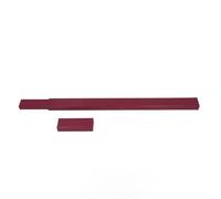 Estuche para Arco de Violín Tipo Tirón, Forro de Terciopelo, Estuche Protector para Arco, Soporte para Arco de Violín, Caja de Transporte para Arco de Violonchelo, Caja (rojo)