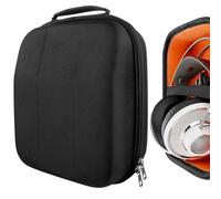 Estuche para auriculares Geekria Shield compatible con AKG K 240, K 92, Q701, K 712 Pro, K 702, K 701, N90Q, M220 y K 553. Estuche r gido de repu