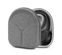 Estuche para Auriculares Geekria Shield, Compatible con Anker Soundcore Life Q30/Q20, Q11i, Space Q45 y más, Estuche de Viaje rígido de Repuesto con Almacenamiento de Cables (Gris Claro)