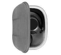 Estuche para Auriculares Geekria Shield Compatible con JBL Tune 770NC/760NC/710BT, Live 650BTNC y Tour One M3, Funda rígida de Viaje con Espacio para Cables (Microfibra Gris)