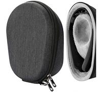 Estuche para Auriculares Geekria Shield Compatible con Muse 2, Muse, The Brain Sensing Headband, Bolsa de Viaje rígida con Almacenamiento de Cable (Gris Oscuro)