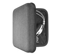 Estuche para Auriculares Geekria Shield, Compatible con Sennheiser HD820 y HiFiMAN Audivina, Bolsa Protectora rígida de Viaje con Almacenamiento para Cables (Gris Oscuro)